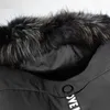 Męska skóra Faux Mens Natural Fur Coat Kurtka Zimowa Mężczyźni Prawdziwy Raccoon Liner Parka Collar Płaszcze Ciepłe Płaszcz My767