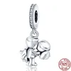 925 Sterling Silver Dream Catcher Heart Pendant Lämplig för Pandora Bracelet Ladies Fashion Smycken Lyx