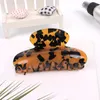 Large Acrylic Hair Claw Clamps Women Marble Print Hair Clip Girls Hair Accessories Fashion Women Hairpins Headwear Ponytail Cilps