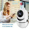 Sorveglianza telecamera IP con visione notturna IR Wifi Auto Track Telecamere di sicurezza domestica CCTV wireless audio bidirezionale