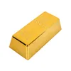 Gold Bar Plastic Golden Home Decor Party Favors Bullion Bars Simulation Decoration For Movie Props