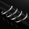 Bracelet à la mode afrique éthiopienne 4 pièces argent plaqué bracelets ouvrables pour femmes filles unisexe dubaï Ramadan bijoux à breloque Melv22