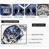 Armbanduhren Haiqin Automatic Watch Men Mode Militär wasserdichte Business Mechanical Watches Tourbillon Clock Relogio