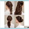 Aessories Tools ProductsWomen Easy Braider Twist Alait Wave Hair Braiding Tool Holder Centipede Shape Clip Frisyr Aessories1 Drop Deliv