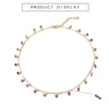 Fashion Simple Clavicle Necklace Choker Personality Geometric Popular Bone Chain Stitching Necklaces