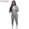 Femmes Survêtements Deux Pièces Ensemble Designer Automne Twill Chandail Tissu Zipper À Capuche Veste Pantalon De Jogging Cordon Solide Sportsuit 9 Couleurs