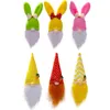 3 PCS/Set Festive Easter Hanging Bunny Ornaments Spring Gnome Decorations Plush Elf Pendants Home Holiday Favor Gifts XBJK2201