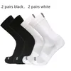 4Pairs Pro Road Skarpetki Rowerowe Mężczyźni Kobiety Oddychające Rowerów Na Zewnątrz Wyścigi Rowerowe Calcetines Ciclismo