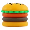 5ml silicone hamburger container Packing Bottles Nonstick Storage Box for Oil Wax Jar Dab