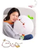 25-65cm kawaii 재미있는 만두 장난감 어린이를위한 사랑스러운 동물 봉 제 인형을 인형 어린이 소녀 소프트 만화 베개 선물