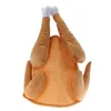 Creations Plush Geroosterd Turkije Hoeden Hoofdband voor Thanksgiving en Halloween Kostuum aankleden Party Accessoire Decoratie