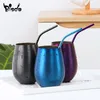 500ml En Acier Inoxydable Chopes À Bière Or Gobelet À Vin Tasses Pour Cocktail Tasse À Café En Métal Tasse À Boire Pour Bar Drinkware Tasse À Café 210409