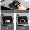 Glasses Holder for Car Sun Visor, Leather Sunglasses Clip Storage Case,Automotive Interior Accessories Apply to All Car Models