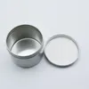 120ML Emtpy Candle Jar Cans Metal Aluminum Round Packing Boxes Cosmetics Container