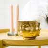北欧男性の顔セラミック小瓶植木鉢の多肉植物の蘭の屋内プランター家の装飾創造的な容器ホルダーCachepot 1425 V2