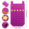 Eid Calendar Ramadan Countdown Calendar met 30 Herbruikbare Sterren voor Kinderen Moslim Party Decor levert RRA11427