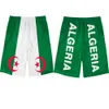 ALGERIEN Jugend Student Strandshorts kostenlos individueller Name Nummer Fitnessstudios Algerien Häfen DZA Land arabische Nationalflagge männlich Drucktext Foto