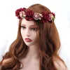 Decorative Flowers & Wreaths Crowns Wedding Hair Flower Accessories The Bride's Imitation Wreath Is Handmade In Multiple Colors HH002