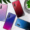 Waterdichte telefoon gevallen voor Samsung Galaxy S8 S9 S10 S9E note9 schokbestendige gehard glas mode luxe 2021 achterklep