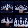 Клипы Barrettes Hair Jewelry Delivery 2021 Crown Headsd