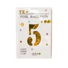 Balloon Market 32 inch Number Balloon 0-9 Numbers Aluminium Foil Decorative Balloons Wedding Birthday Party Decorations