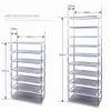 Dustproof Shoe Rack Large Non-Woven Fabric Shoe Stands Organizer Shoes Storage Home Shoes Rack Holder Shelf Cabinet 210609