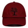 100％コットンブランチ野球キャップビッグツリーパパの帽子刺繍スナップバックキャップ構造なし帽子Q0703277o