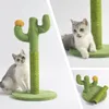 Cat Toys Cactus Climbing Rack ispessita colonna in sisal Scratch Board corda