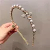 Sevimli Arı Kafa Bandı Saç Kasnağı İnci Tasarımcı Saç Bantları Kadınlar için Kızlar Kristal Rhinestone Head Band Sıradan Gelin Aksesuarları7426534