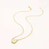 2020 heiße Marke Gold Farbe Mode Schmuck Für Frauen Bunte Schmetterling Neckalce Anhänger Nette Mode Party Gold Farbe Schmuck