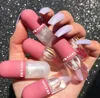 Fit Colors Mini Capsule Lip Gloss Crystal Jelly Lip Gloss Idratante trasparente Lucidalabbra che cambia colore Olio grassoccio