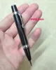 جديد وصول بالجملة أسود معدن صغير قلم مدرسة مكتب القرطاسية الفاخرة الكتابة جيب أقلام عبوة هدية