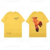 Fashion Mens Designer T Shirt Friend Men Women Short Sleeve Hip Hop Style Black White Yellow Tees Size S-XL274s