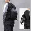 Rockbros Hommes Femmes Sac de sport Cordon de serrage Haute capacité Sac à dos Sports de plein air Formation Cyclisme Sac de rangement Sac de yoga polyvalent Y0721