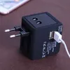 International Travel Adapter Universal Power Adapters Plug Converter Worldwide All in One with 2 USB Ports Perfect for US EU UK AU3434867