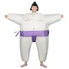 Mascote boneca traje de halloween traje sumo inflável festa de aniversário para homem mulher criança adulto mascote costume1469931