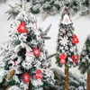 Decorazioni natalizie Decorazioni per la casa Combinazione creativa in legno dipinto Ciondolo a fiocco di neve Ornamenti per alberi Imballaggio in scatola Fascino regalo