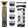 Electric Razor Men Hair Clipper Men Stael Głowa Pochyla Gola Złota z USB295s