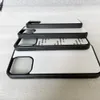 Voor iphone 13 12 mini 11 pro Max XS Max XR/iphone 5 6 7 8 plus Zachte Rubber tpu case + sublimatie warmte pers metalen aluminium plaat 100 stks/partij