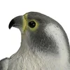 KiWarm est Lifelike Fake Falcon Hawk Hunting Decoy Deterrent Scarer Repeller Garden Lawn Decoration Ornaments 210911237o