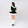 Casual Kleider Weihnachten Frauen Kleid Winter Mode Cord Cosplay Kostüm Festival V-ausschnitt Mit Kapuze Gürtel 2022 Jahr Vestidos