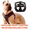 Hundegeschirr für große Pitbull-Halsbänder, Großhandel, Leine, Weste, Mode, Haustierprodukte, Zubehör 211006
