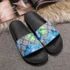 Bayanlar Lüks Tasarımcı Ayakkabı Erkekler ve Kadınlar İçin Yüksek Kaliteli Terlik Yaz Moda Geniş Solmuş Düz Sandalet Flip Flips Büyük Boyut 35-44