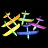 Modèle de jouet avion en mousse 48cm avions à lancer à la main modèles d'avions enfants planeur jouets lumineux transport maritime GWB9230