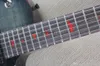 Tigre di tigre grigio scuro di alta qualità Private PRS PRS Electric Guitar con pickup EMG inlay con uccello rosso vincolante rosso 292837162