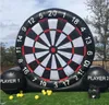 Xyinflatable Outdoor opblaasbaar voetbal Dart Board Game met ventilator en ballen