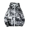 2021 fashion spring and summer two seasons men's coat, suitable for boys camouflage trend, loose jacket size leisure jacket X0621