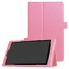 Flip Folio PU Läder Stand Business Anti-Fall Shocksäker Väska för Kindle Fire HD7 HD8 HD10 HD 7 8 10 Bekväm och praktisk