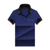 高級デザイナーメンズドレスポロシャツマン最高品質半袖夏綿刺繍高級デザイナーポロハイストリート Tシャツ M-3XL #03