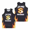 Männer Film Basketball HOT BOYZ SOLDIERS Jersey CASH MONEY RECORDS Uniform Hip Hop Farbe Schwarz Rot Für Sportfans Atmungsaktives HipHop-Oberteil aus reiner Baumwolle
